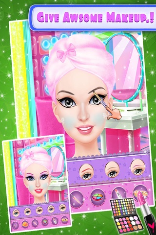 Pretty Princess Salon - Virtual makeover girl game screenshot 2