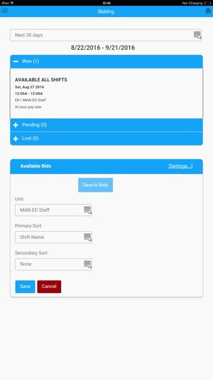 Infor Lawson Mobile MySchedule