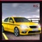 Icon Crazy Taxi Driver Game : Yellow Cab City Driving Simulator 3D 2016