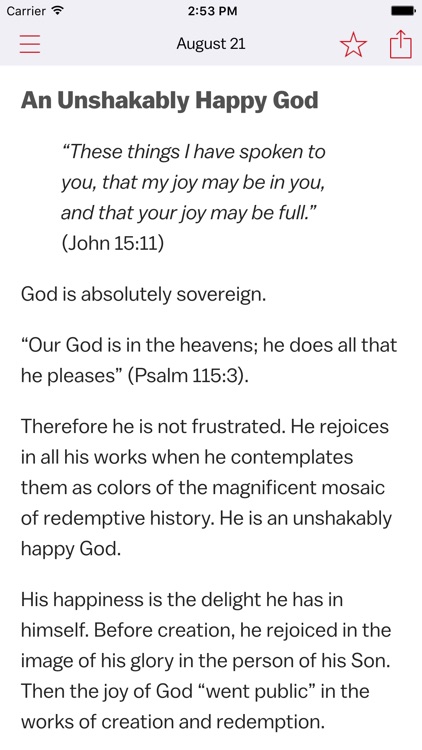 Solid Joys | Daily Devotional