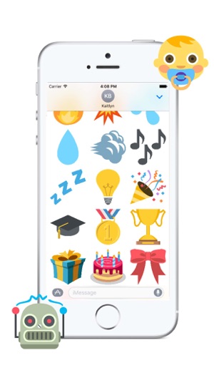 Emoji Stix - New Emoticons, Smiley Faces & Icons(圖4)-速報App