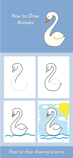 How to Draw Animals Easy(圖1)-速報App