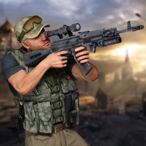 Army Sniper Commando Assassin : Combat Terrorist Shooter Icon