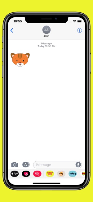 Emoji - Cute tiger smiley(圖5)-速報App