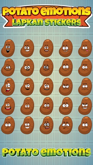 Sticker Me: Potato Emotions