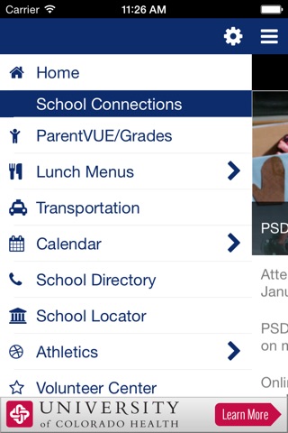 Poudre School District screenshot 2