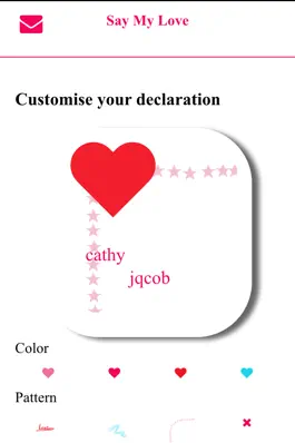 Game screenshot Love Declaration - Say My Love apk