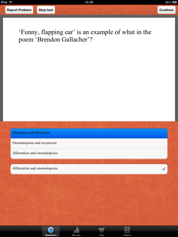 GCSE English: Questions screenshot 3