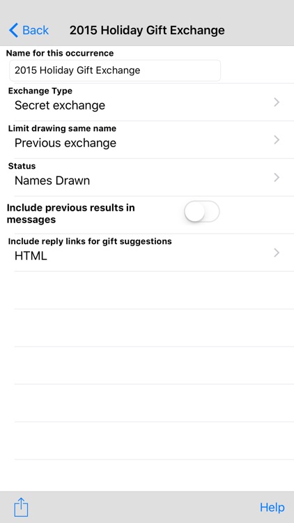 Gift Exchange Lite screenshot-4