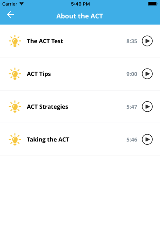 ACT Prep video tutorials by Studystorm screenshot 4