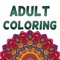 Adult Coloring Book Color Therapy Pages Stress