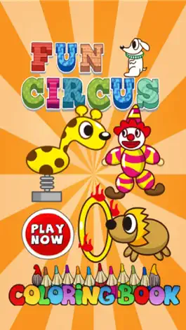 Game screenshot Circus coloring pages for girls fun games for kids mod apk