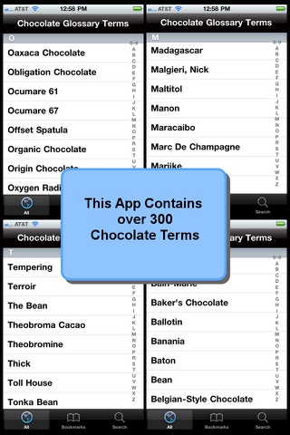 Chocolate Glossary Terms screenshot 4