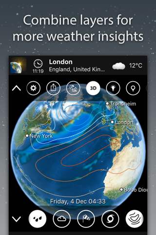 MeteoEarth screenshot 2