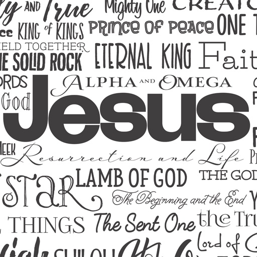 Names of Jesus emoji & sticker