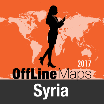 Siria mapa offline y guía de viaje