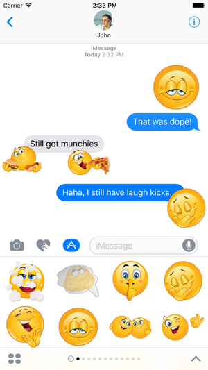 Weed Emoji for iMessage(圖1)-速報App