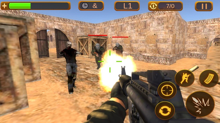 Critical Shooter:Multiplayer fps sniper gun shooting games
