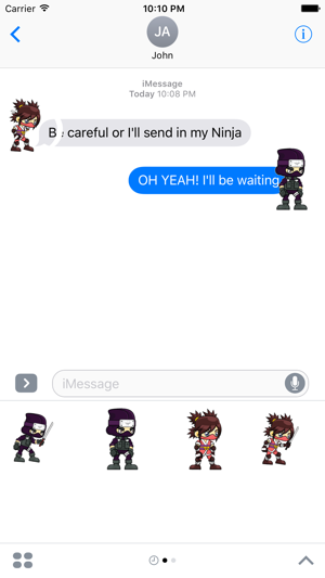 Pocket Ninja - Stickers(圖3)-速報App