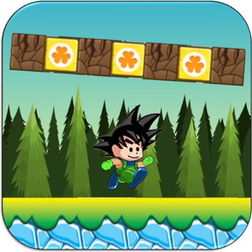 Adventures Run For DBZ Super Saiyan Goku Icon