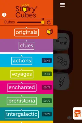 Game screenshot Rory's Story Cubes hack