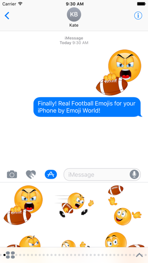 Football Emoji Stickers(圖2)-速報App