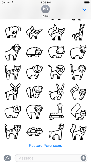 Animal Sticker Set(圖4)-速報App