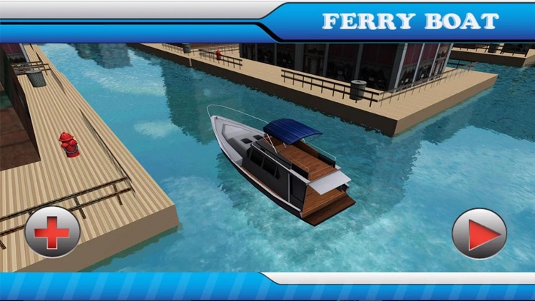 Ferry Boat Cruise Ship sim screenshot-3