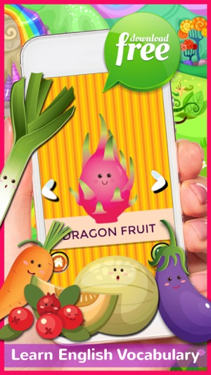 Abc Alphabet Fruits Vegetables For Toddlers & Kids(圖4)-速報App