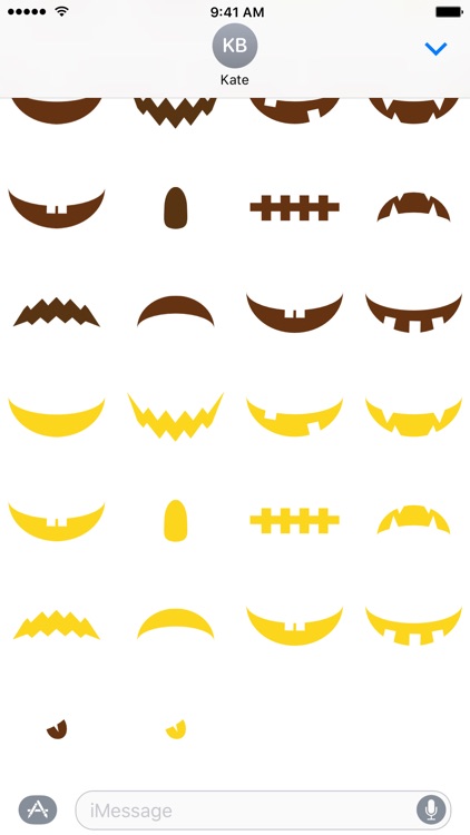 Jack O'Lantern Stickers - Carve Your Own Pumpkins