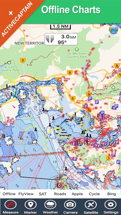 Hong Kong - GPS Map Navigatorのおすすめ画像2
