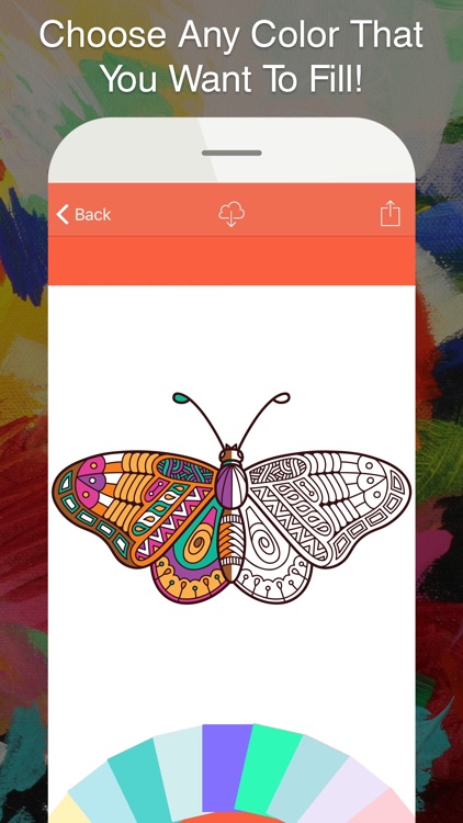 Coloring Book Adults - Cool Patterns, Pictures, Gradient Coloring and More! screenshot-3