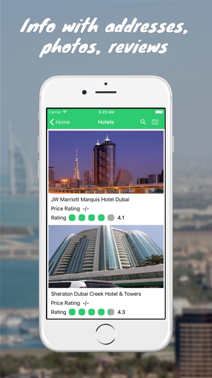 Dubai City Guide - travel guide with maps