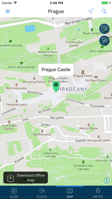 Prague Travel Guide with Offline Street Map screenshot 4
