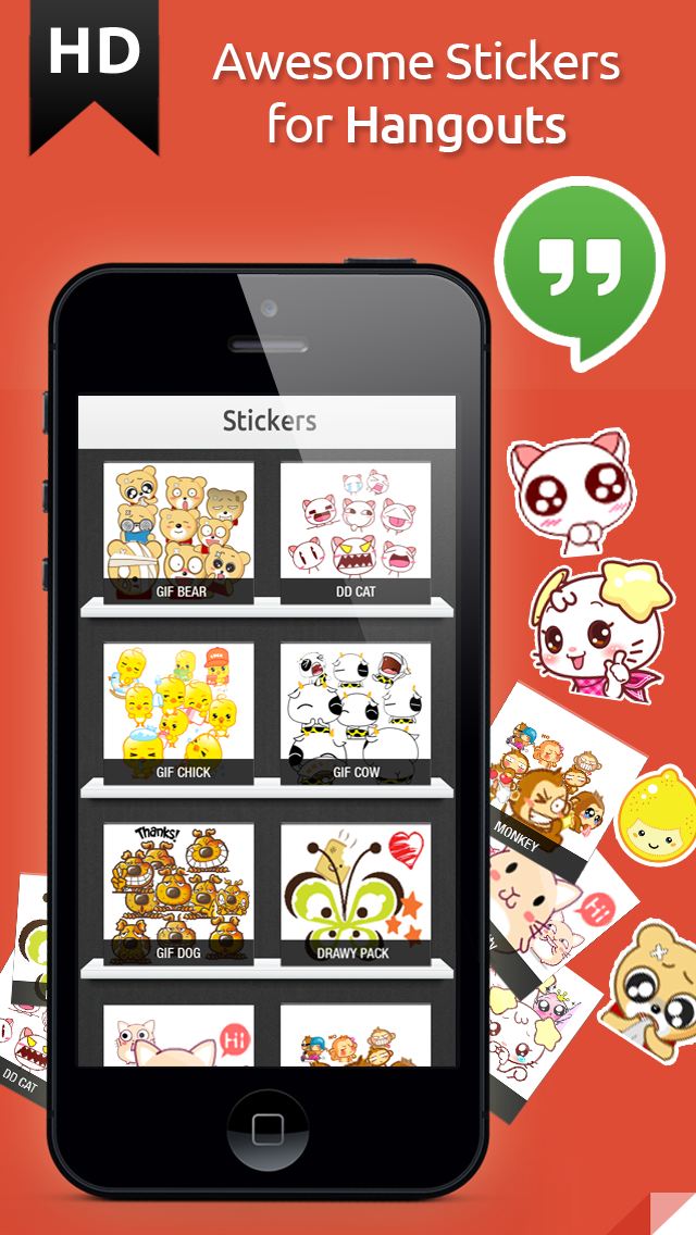 Stickers for Hangouts... screenshot1