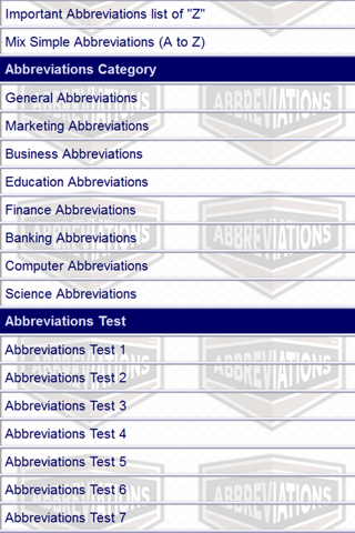 Abbreviation GK 2016 screenshot 2