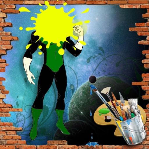 Colors For Kids Game Greenlantern Version iOS App