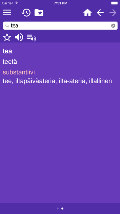 Englanti-Suomi sanakirja screenshot 2
