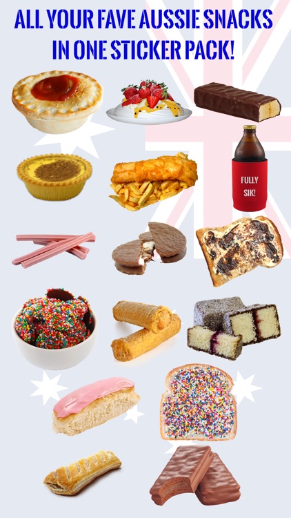 iTucker - Classic Australian Food Sticker Pack