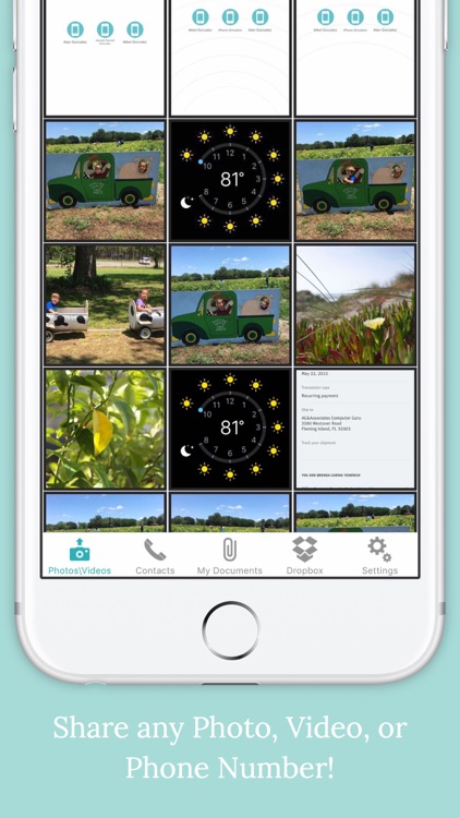 QikShare - Share Contacts and Pictures