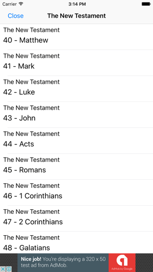 Audio Bible New Testament(圖2)-速報App