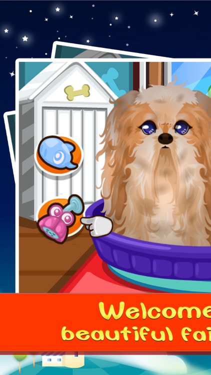 Puppy Pet Cleanor:Princess learning to be a doctor to take care of the babyFree Games