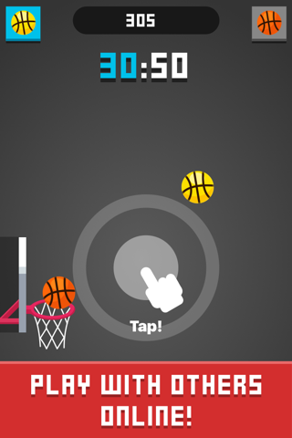 Flappy Ball - Dunk Hot screenshot 2