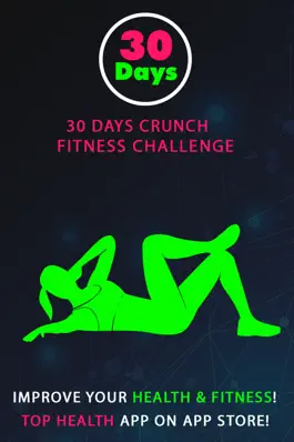 Game screenshot 30 Day Crunch Fitness Challenges ~ Daily Workout mod apk