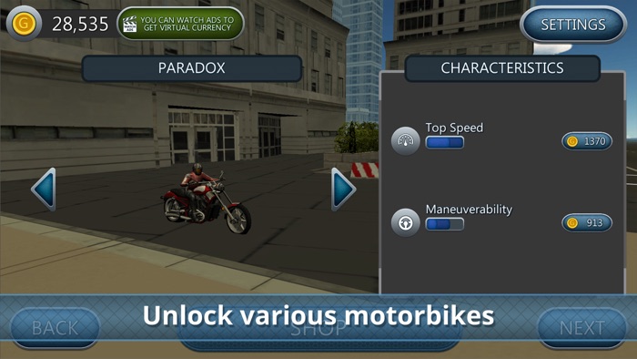 Motor Bike - Parking Master