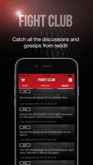 Fight Club - Your hub of all things MMA(圖3)-速報App