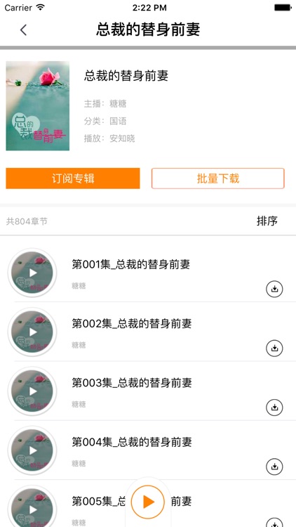 总裁的替身前妻有声小说—热门都市言情爱情系列精选