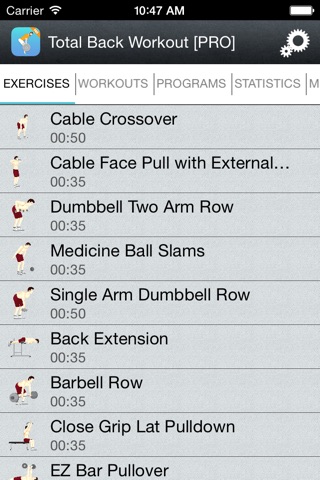 Back Muscles Exercises & Workouts Training Routine screenshot 2