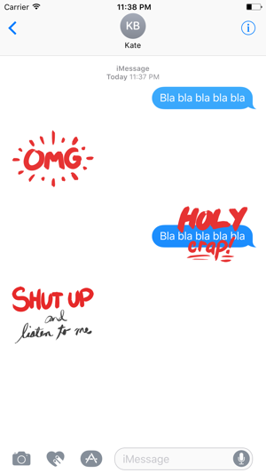 QUOTEs Stickers for iMessage(圖4)-速報App