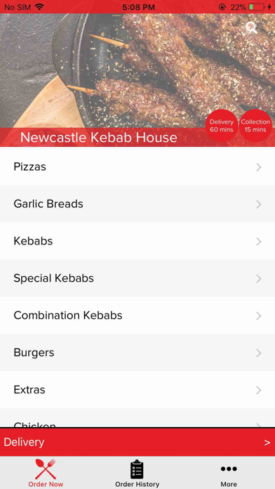 How to cancel & delete Newcastle Kebab House from iphone & ipad 2